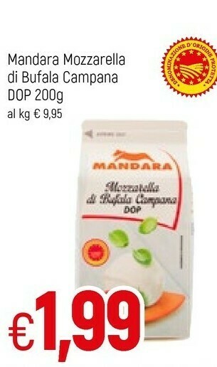 Famila Mandara Mozzarella di bufala offerta