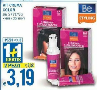 MD Discount Be Styling Kit Crema Color offerta