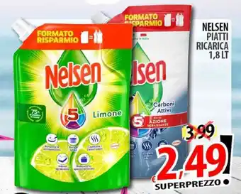 Il Genio Supermercato NELSEN PIATTI RICARICA 1,8 LT offerta