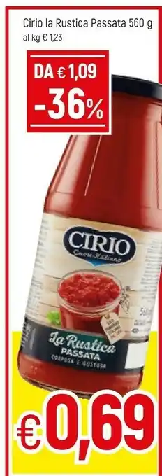 Famila Cirio Passata di pomodoro offerta