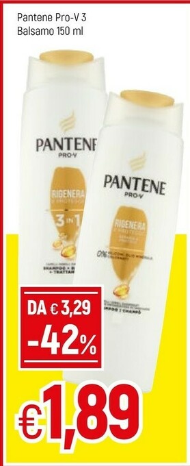 Famila Pantene Shampoo offerta