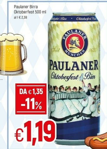 Famila Paulaner Birra offerta