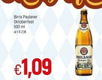 Famila Paulaner Birra offerta