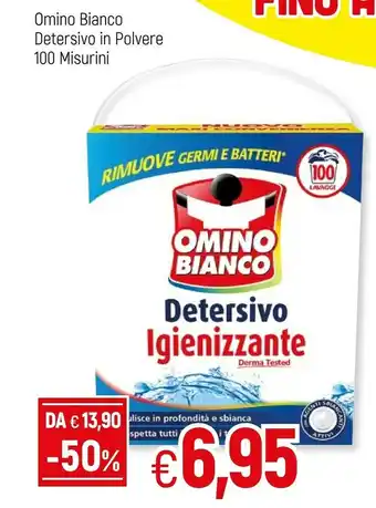 Famila Superstore Omino Bianco Detersivo lavatrice offerta