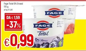 Famila Superstore Fage Yogurt greco offerta