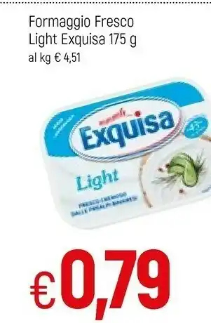 Famila Superstore Exquisa Formaggio spalmabile offerta