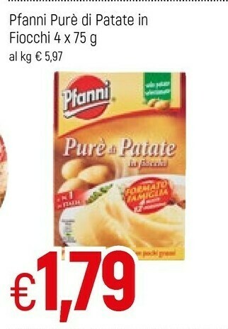 Famila Superstore Pfanni Purè di patate offerta