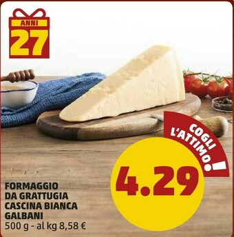 PENNY Galbani Formaggio Da Grattugia Cascina Bianca offerta