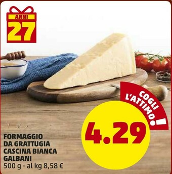 PENNY Galbani Formaggio Da Grattugia Cascina Bianca offerta