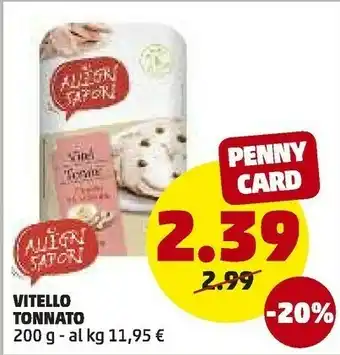 Gli allegri sapori Vitello Tonnato