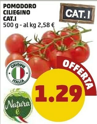 PENNY Pomodoro Ciliegino 500 G offerta