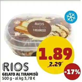 PENNY Rios Gelato Al Tiramisu offerta