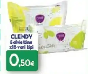 Clendy Salviettine 15 Pezzi