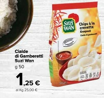 Carrefour Market Suzi wan Snack offerta