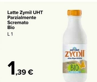 Carrefour Market Latte parzialmente scremato offerta