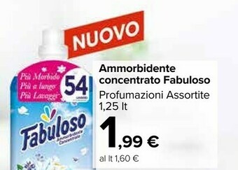 Carrefour Market Fabuloso Ammorbidente offerta