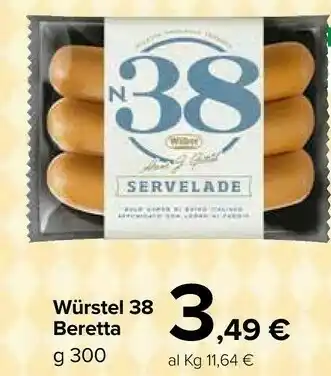 Carrefour Market Servelade Wurstel offerta