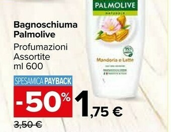 Carrefour Market Palmolive Bagnoschiuma offerta