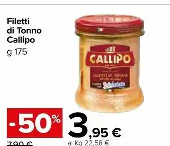 Carrefour Market Callipo Tonno offerta