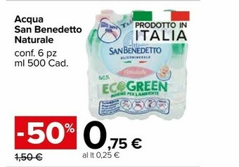 Carrefour Market San Benedetto Acqua offerta