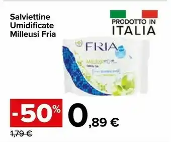 Carrefour Market Fria Salviettine offerta