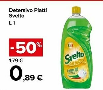 Carrefour Market Svelto Detersivo piatti offerta