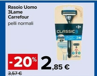 Carrefour Market Rasoio offerta