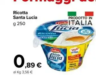 Carrefour Market Santa lucia Ricotta offerta