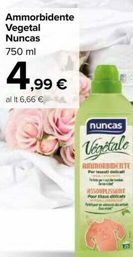 Carrefour Market Nuncas Ammorbidente Vegetal offerta