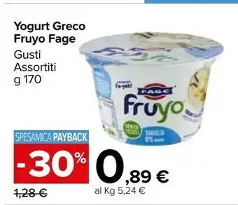 Carrefour Market Fage Yogurt greco offerta