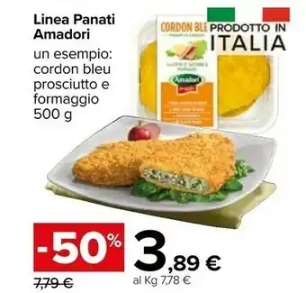 Carrefour Amadori Cordon bleu offerta