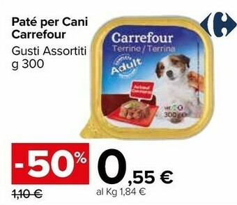 Carrefour Cibo per cani offerta