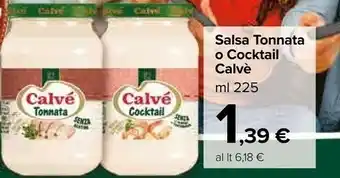 Carrefour Calvè Salsa offerta
