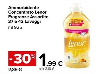 Carrefour Lenor Ammorbidente offerta