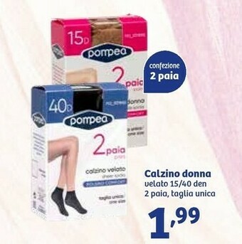 Pompea Calzino Donna