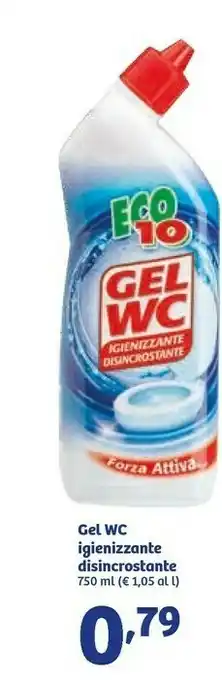 In'S Mercato Gel Wc Igienizzante Disincrostante offerta