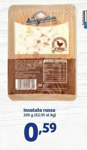 In'S Mercato Il Buongustaio - Insalata Russa 200 g(ml) offerta