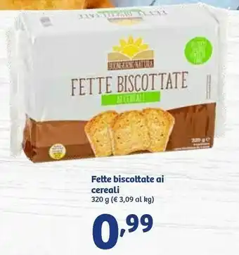 In'S Mercato Fette Biscottate Ai Cereali offerta