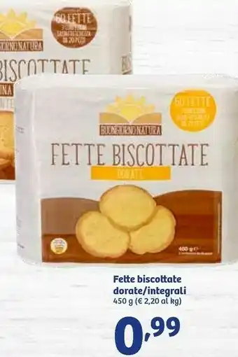 In'S Mercato Fette Biscottate Dorate offerta