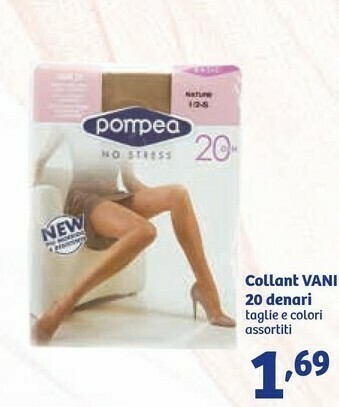 In'S Mercato Pmpea Collant Vani 20 Denari offerta