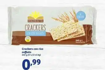 In'S Mercato Crackers Con Riso Soffiato offerta