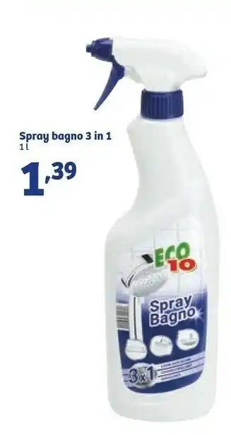In'S Mercato Spray Bafno 3 In 1 offerta