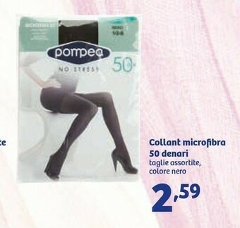 In'S Mercato Pompea Collant Microfibra 50 Denari offerta