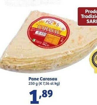 In'S Mercato Pane Carasau 250 G offerta