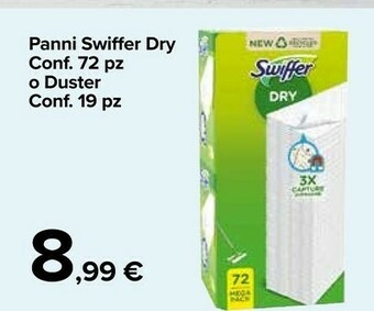 Carrefour Market Swiffer Panni Dry offerta