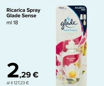 Carrefour Market Glade Ricarica Spray Sense offerta