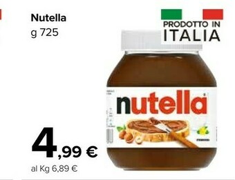 Carrefour Market Ferrero Nutella B-ready offerta