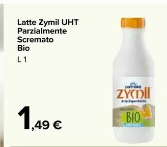 Carrefour Market Parmalat Latte Parzialmente Scremato UHT 1000 G(ml) offerta