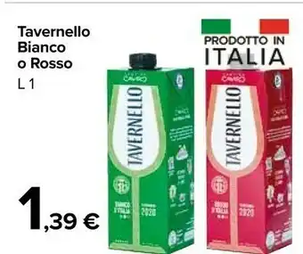 Carrefour Market Tavernello Vino Rosso D'Italia 1000 G(ml) offerta