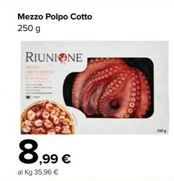 Carrefour Market Mezzo Polpo Cotto offerta